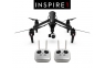 DJI Inspire 1 Carbon Fiber Color Quadcopter with 4K Camera and 3-Axis Gimbal (2 Transmitters )